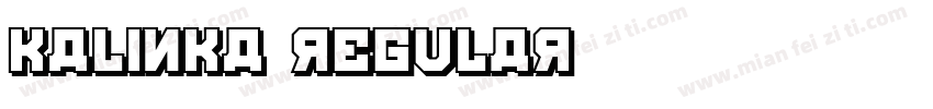 Kalinka Regular字体转换